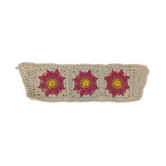 Customized new uppers accessories PP grass weaving PU embroidery rope embroidery women sandals uppers semi-finished jewelry wholesale processing