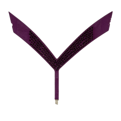 Customized shoes upper jewelry PU velvet laser hot drilling handmade beading women sandals upper semi-finished processing accessories wholesale