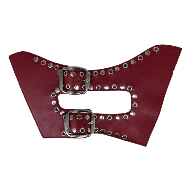 Customized vamps semi-finished shoes PU hardware cap nail flat nail spikes sandals accessories slippers accessories to sample processing models burst models