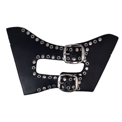 Customized vamps semi-finished shoes PU hardware cap nail flat nail spikes sandals accessories slippers accessories to sample processing models burst models