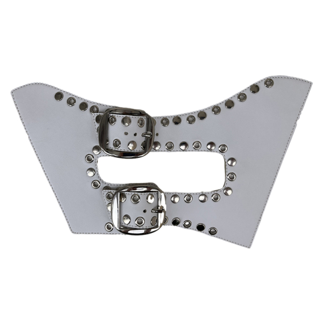 Customized vamps semi-finished shoes PU hardware cap nail flat nail spikes sandals accessories slippers accessories to sample processing models burst models