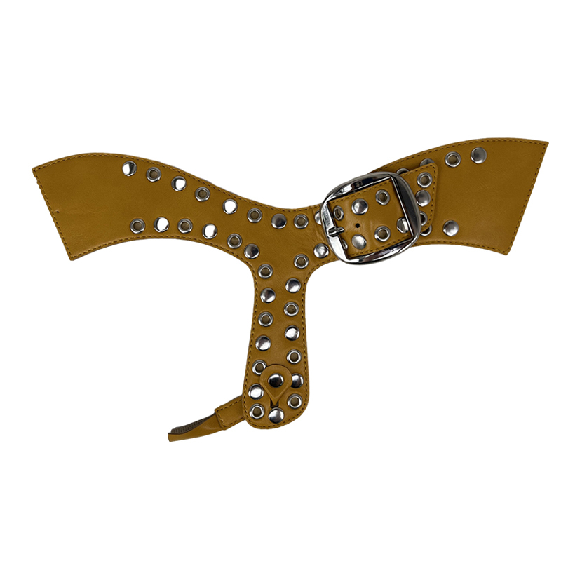 Customized vamps semi-finished shoes PU hardware cap nail flat nail spikes sandals accessories slippers accessories to sample processing models burst models