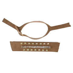 Customized vamps semi-finished shoes PU hardware cap nail flat nail spikes sandals accessories slippers accessories to sample processing models burst models