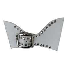 Customized vamps semi-finished shoes PU hardware cap nail flat nail spikes sandals accessories slippers accessories to sample processing models burst models