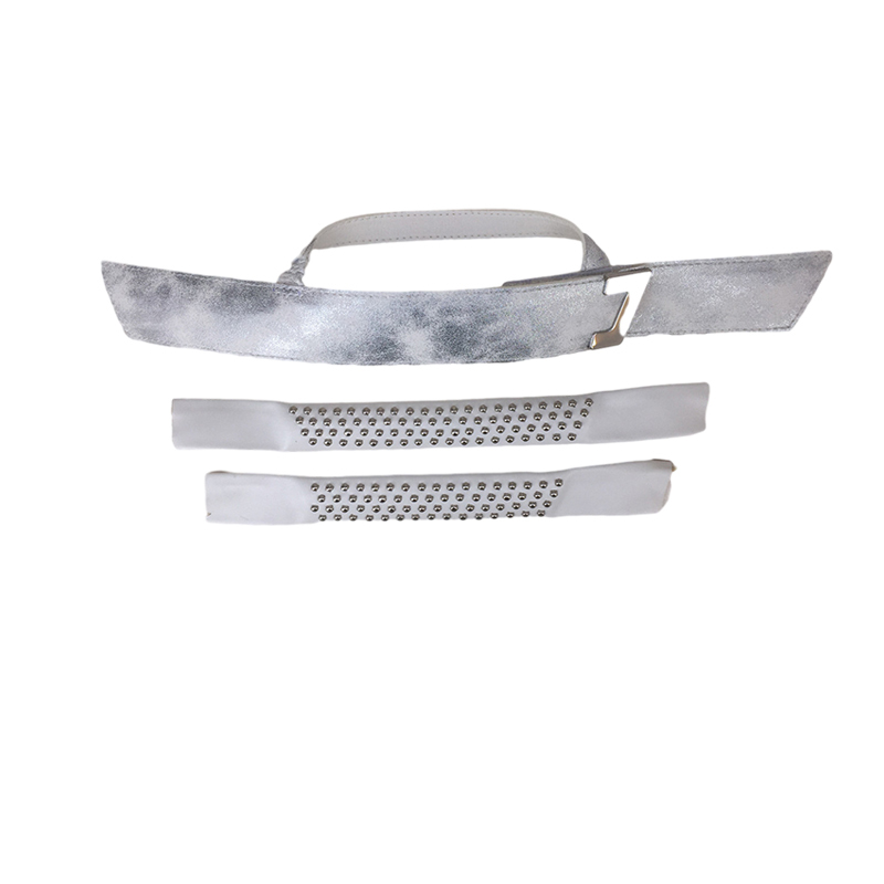 Customized vamps semi-finished shoes PU hardware cap studs inlaid EVA sandals jewelry accessories to sample processing explosive models