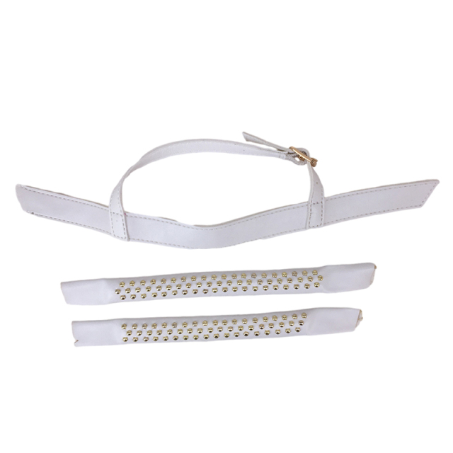 Customized vamps semi-finished shoes PU hardware cap studs inlaid EVA sandals jewelry accessories to sample processing explosive models
