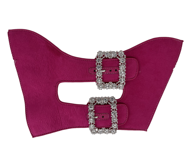 Customized shoes upper semi-finished shoes material environmental protection drill laser hot diamond sandals slippers jewelry children's shoes accessories to sample processing