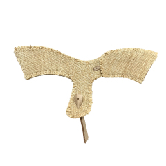 Customized Women's Shoes Sandals Slippers Children's Shoes Upper Comfortable Simple Raffia Machine Woven  Laser  Handmade Sample Processing