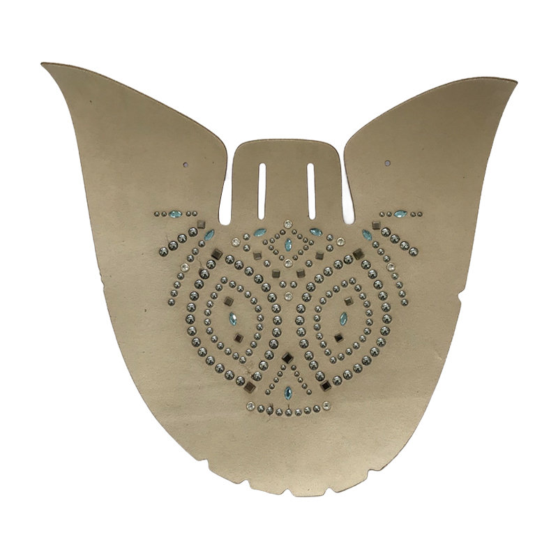 Customized shoes upper semi-finished shoes material environmental protection drill laser hot diamond sandals slippers jewelry children's shoes accessories to sample processing