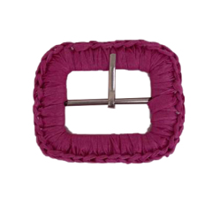 Cross-border hot metal shoe buckle raffia handmade crochet women's shoes children's shoes shoes flower shoe buckle shoes accessories mold customization