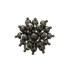 Cross-border explosion of metal shoe buckle shoe chain shoe flower zinc alloy women's shoes children's shoes shoes flower shoe buckle shoe accessories open mold customized