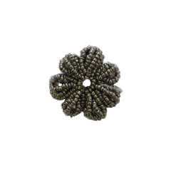 Cross-border hot chain shoe flower handmade beading women's shoes children's shoes flower shoe buckle shoe accessories clothing accessories