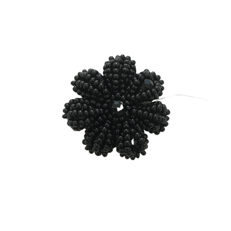 Cross-border hot chain shoe flower handmade beading women's shoes children's shoes flower shoe buckle shoe accessories clothing accessories