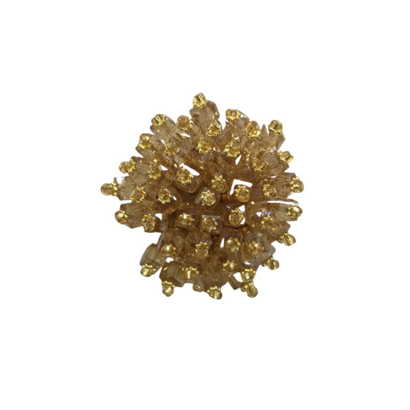 Cross-border hot chain shoe flower handmade beading women's shoes children's shoes flower shoe buckle shoe accessories clothing accessories