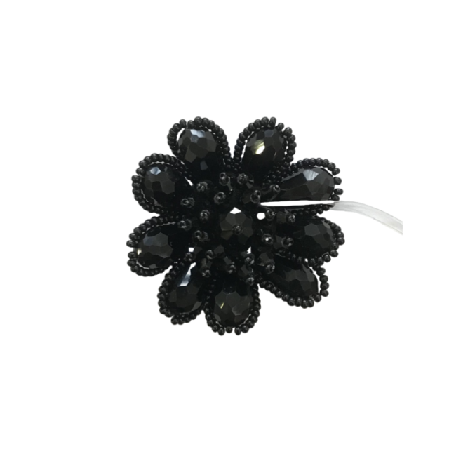 Cross-border hot chain shoe flower handmade beading women's shoes children's shoes flower shoe buckle shoe accessories clothing accessories