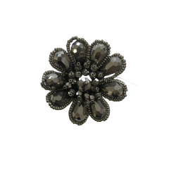 Cross-border hot chain shoe flower handmade beading women's shoes children's shoes flower shoe buckle shoe accessories clothing accessories