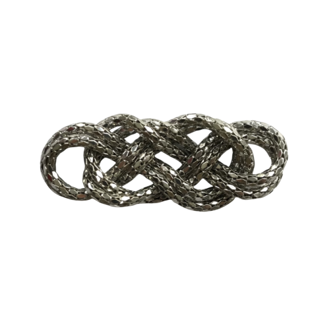 Cross-border hot metal shoe buckle shoe chain shoe flower tassel handmade knitting women's shoes children's shoes shoes flower shoe buckle shoes accessories to sample processing customized