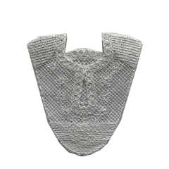 Customized new upper accessories raffia woven rope embroidery women sandals upper semi-finished jewelry wholesale processing