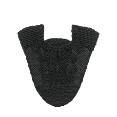 Customized new upper accessories raffia woven rope embroidery women sandals upper semi-finished jewelry wholesale processing