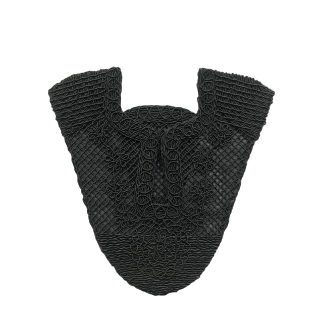 Customized new upper accessories raffia woven rope embroidery women sandals upper semi-finished jewelry wholesale processing