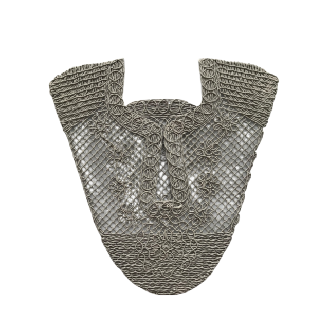 Customized new upper accessories raffia woven rope embroidery women sandals upper semi-finished jewelry wholesale processing