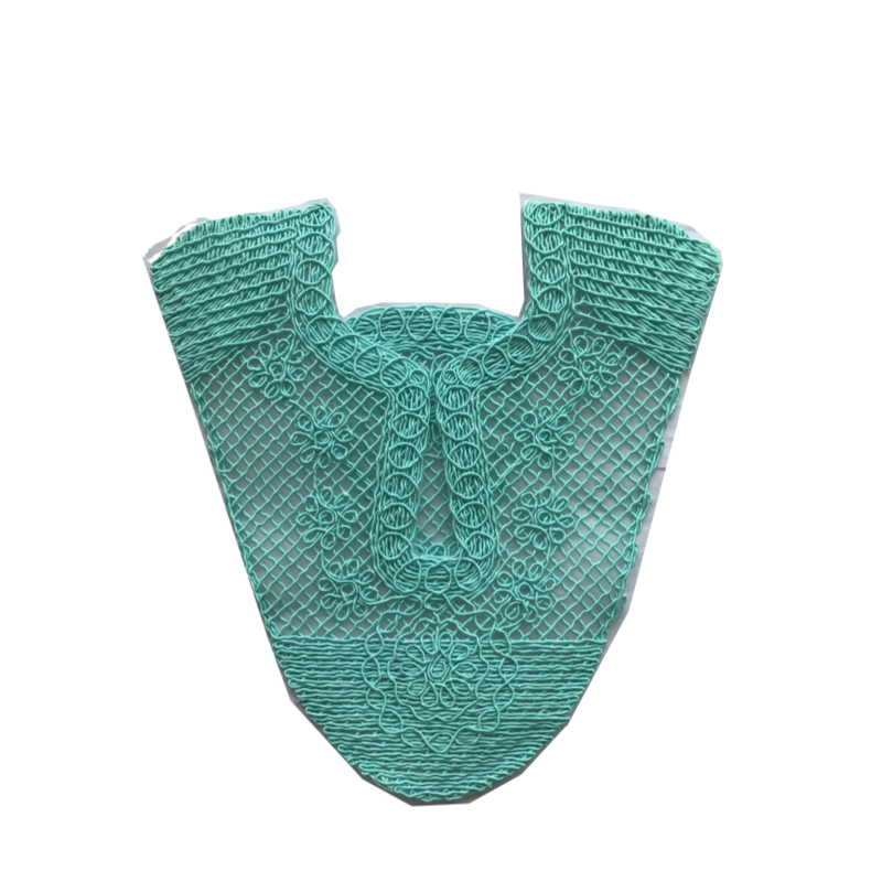 Customized new upper accessories raffia woven rope embroidery women sandals upper semi-finished jewelry wholesale processing