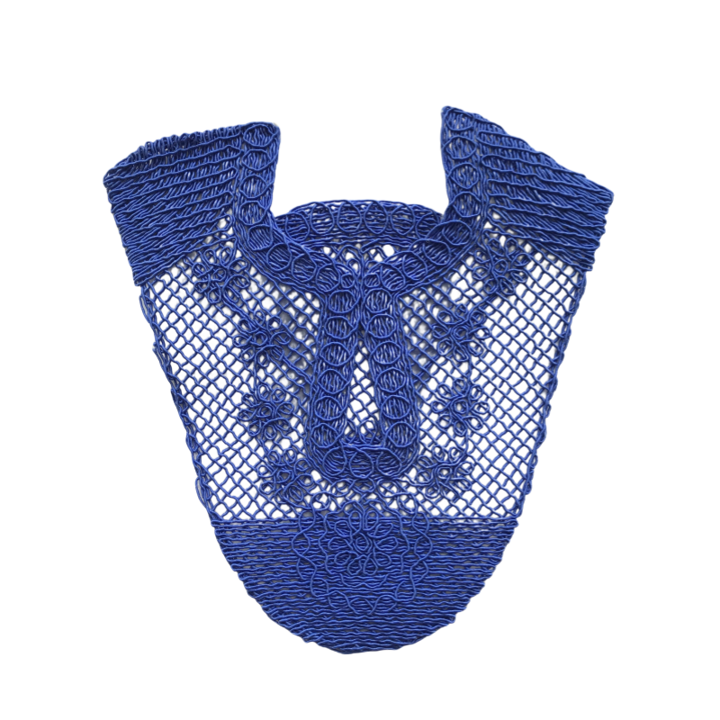 Customized new upper accessories raffia woven rope embroidery women sandals upper semi-finished jewelry wholesale processing