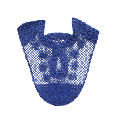 Customized new upper accessories raffia woven rope embroidery women sandals upper semi-finished jewelry wholesale processing