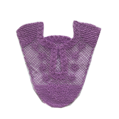 Customized new upper accessories raffia woven rope embroidery women sandals upper semi-finished jewelry wholesale processing