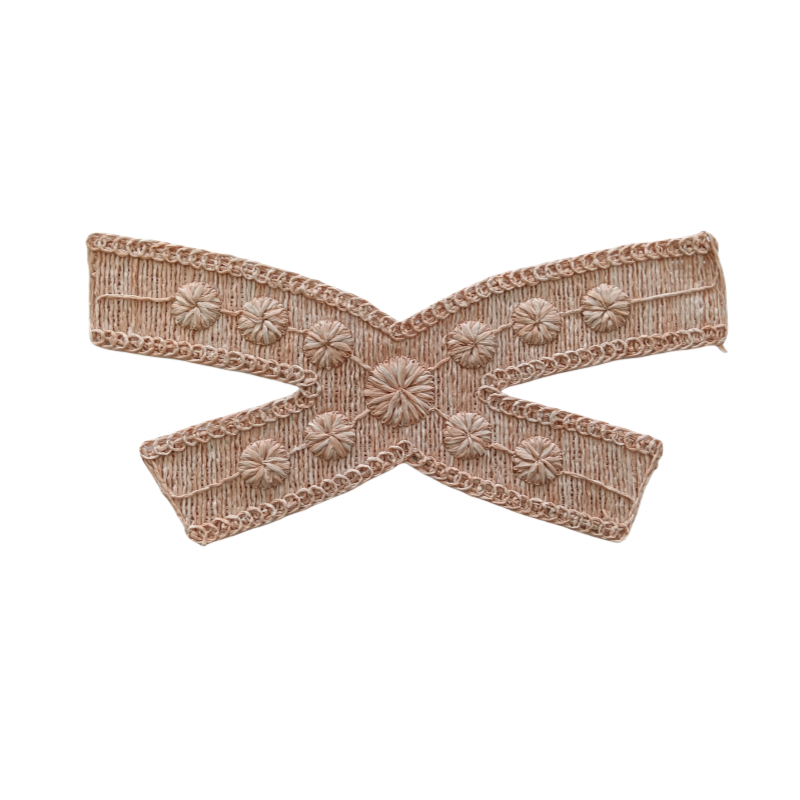 Customized new vamp accessories raffia woven rope embroidery women sandals upper semi-finished jewelry wholesale processing customized new vamp accessories raffia woven rope embroidery women sandals upper semi-finished jewelry wholesale processing