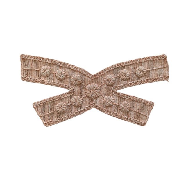 Customized new vamp accessories raffia woven rope embroidery women sandals upper semi-finished jewelry wholesale processing customized new vamp accessories raffia woven rope embroidery women sandals upper semi-finished jewelry wholesale processing