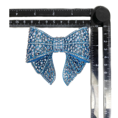 Hot-selling shoe flower acrylic diamond back adhesive hot diamond hand-stitched bead women's shoe accessories are available for sample processing and customization