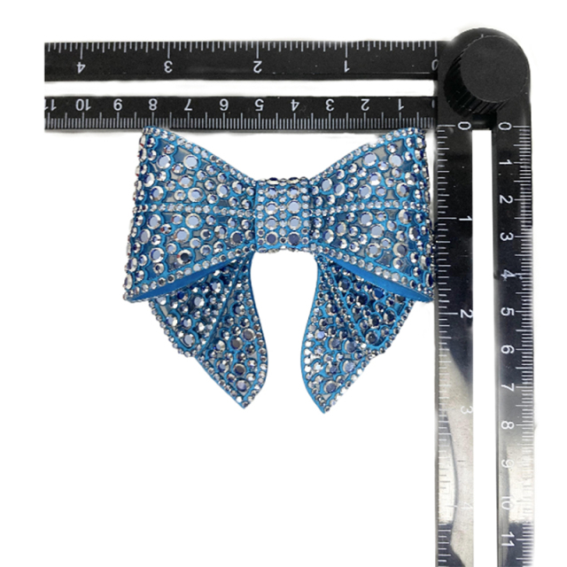 Hot-selling shoe flower acrylic diamond back adhesive hot diamond hand-stitched bead women's shoe accessories are available for sample processing and customization