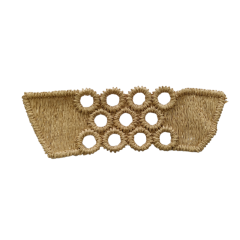 Customized new upper accessories raffia woven rope embroidery women sandals upper semi-finished jewelry wholesale processing