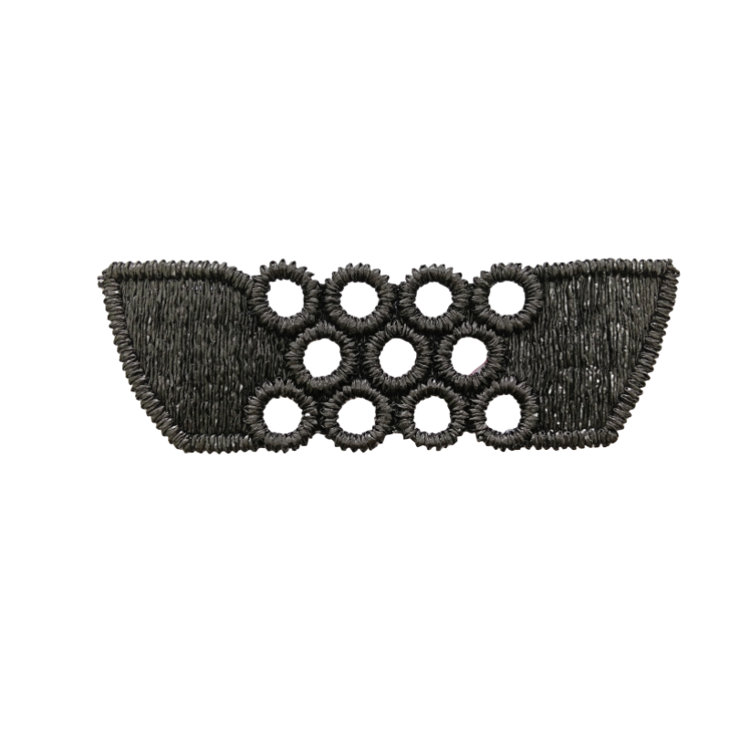Customized new upper accessories raffia woven rope embroidery women sandals upper semi-finished jewelry wholesale processing