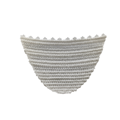 Customized new upper accessories raffia woven rope embroidery women sandals upper semi-finished jewelry wholesale processing