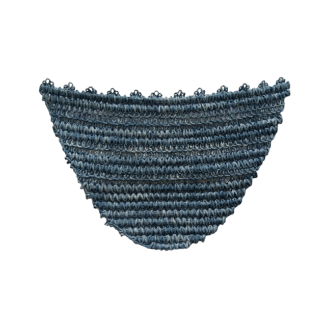 Customized new upper accessories raffia woven rope embroidery women sandals upper semi-finished jewelry wholesale processing