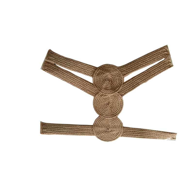 Customized new vamp accessories raffia woven rope embroidery women sandals upper semi-finished jewelry wholesale processing customized new vamp accessories raffia woven rope embroidery women sandals upper semi-finished jewelry wholesale processing