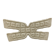 Customized new upper accessories raffia woven rope embroidery women sandals upper semi-finished jewelry wholesale processing