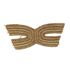 Customized new vamp accessories raffia woven rope embroidery women sandals upper semi-finished jewelry wholesale processing customized new vamp accessories raffia woven rope embroidery women sandals upper semi-finished jewelry wholesale processing