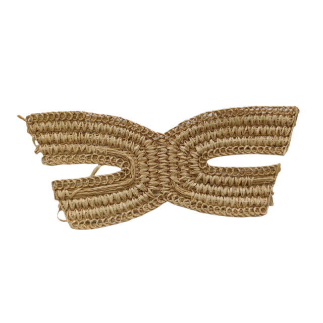 Customized new vamp accessories raffia woven rope embroidery women sandals upper semi-finished jewelry wholesale processing customized new vamp accessories raffia woven rope embroidery women sandals upper semi-finished jewelry wholesale processing