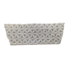 Customized new upper accessories raffia woven rope embroidery women sandals upper semi-finished jewelry wholesale processing