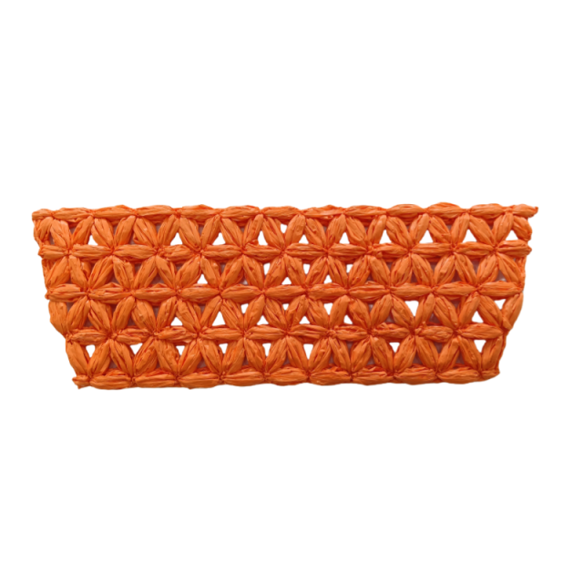 Customized new upper accessories raffia woven rope embroidery women sandals upper semi-finished jewelry wholesale processing