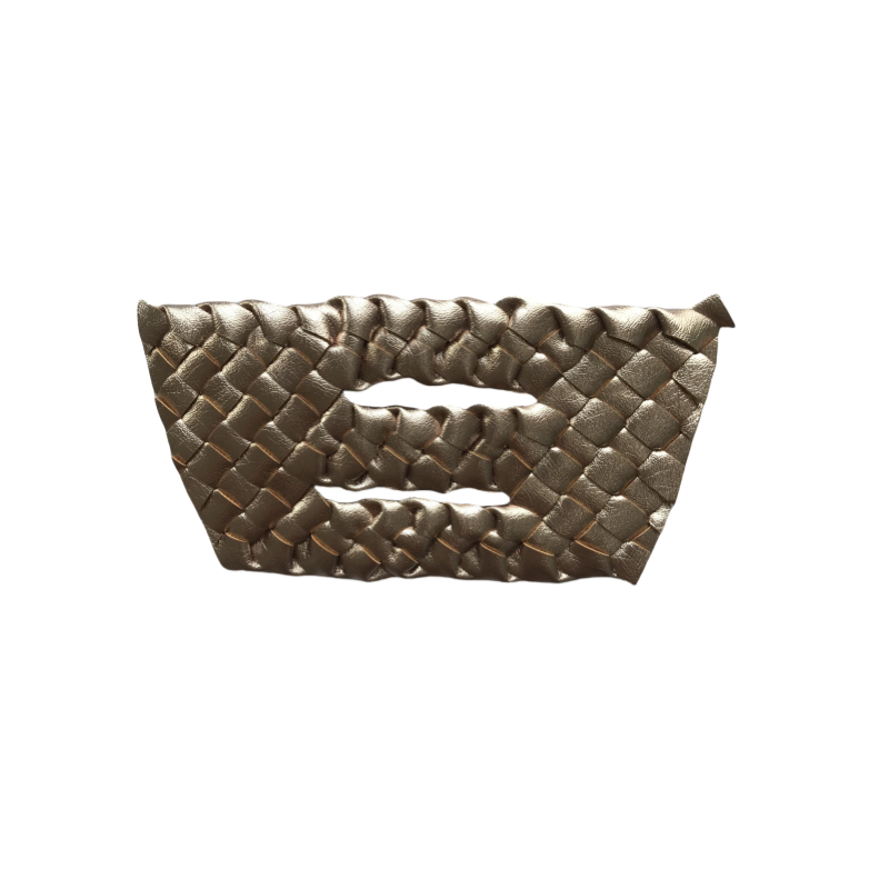 Customized new woven uppers hatpin uppers handmade beaded uppers for sample processing