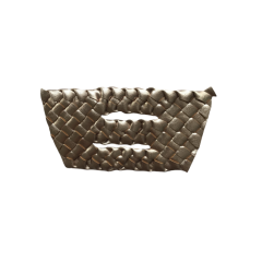 Customized new woven uppers hatpin uppers handmade beaded uppers for sample processing