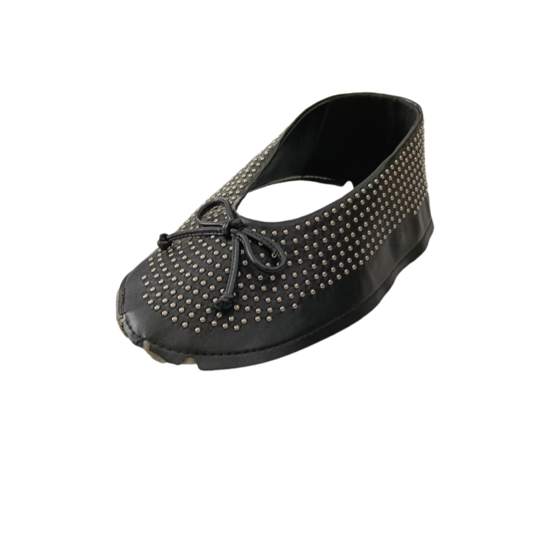 Customized new woven uppers hatpin uppers handmade beaded uppers for sample processing