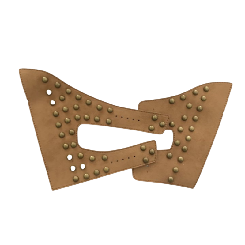 Customized vamps semi-finished shoes PU hardware cap nail flat nail spikes sandals accessories slippers accessories to sample processing models burst models