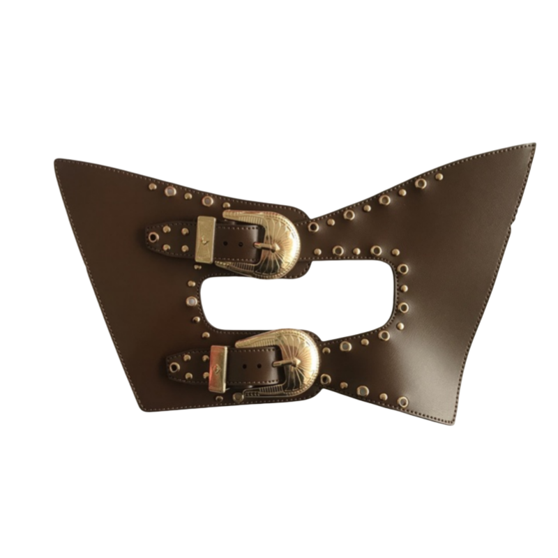 Customized vamps semi-finished shoes PU hardware cap nail flat nail spikes sandals accessories slippers accessories to sample processing models burst models