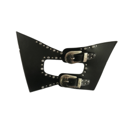 Customized vamps semi-finished shoes PU hardware cap nail flat nail spikes sandals accessories slippers accessories to sample processing models burst models