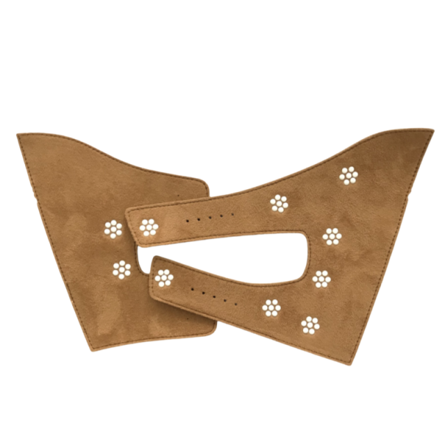 Customized vamps semi-finished shoes PU hardware cap nail flat nail spikes sandals accessories slippers accessories to sample processing models burst models